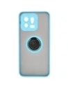 Wholesale Bizon Case Hybrid Ring Xiaomi 13 smoky with a light blue frame - BIZ1971 - {ean13} - Hurt