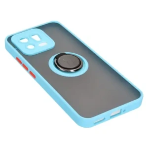 Hurtownia GSM - Bizon Case Hybrid Ring Xiaomi 13 rauchig mit einem hellblauen Rahmen - BIZ1971 - {ean13} - Hurt