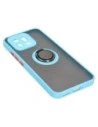 Wholesale Bizon Case Hybrid Ring Xiaomi 13 smoky with a light blue frame - BIZ1971 - {ean13} - Hurt