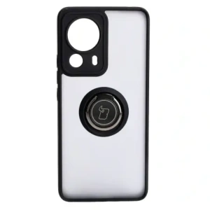 Hurtownia GSM - Etui z uchwytem na palec Bizon Case Hybrid Ring do Xiaomi 13 Lite dýmové s černým rámečkem - BIZ1976 - {ean13} - Hurt