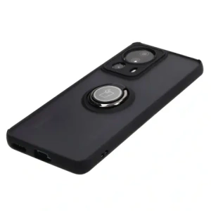 Hurtownia GSM - Etui z uchwytem na palec Bizon Case Hybrid Ring do Xiaomi 13 Lite dýmové s černým rámečkem - BIZ1976 - {ean13} - Hurt