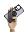 Hurtownia GSM - Etui z uchwytem na palec Bizon Case Hybrid Ring do Xiaomi 13 Lite dýmové s černým rámečkem - BIZ1976 - {ean13} - Hurt