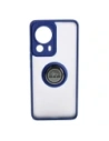 Wholesale Bizon Case Hybrid Ring Xiaomi 13 Lite smoky with a navy blue frame - BIZ1977 - {ean13} - Hurt