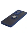 Wholesale Bizon Case Hybrid Ring Xiaomi 13 Lite smoky with a navy blue frame - BIZ1977 - {ean13} - Hurt