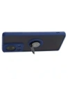 Wholesale Bizon Case Hybrid Ring Xiaomi 13 Lite smoky with a navy blue frame - BIZ1977 - {ean13} - Hurt