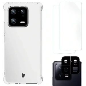 Hurtownia GSM - Bizon Case Clear Pack carcasă + 2x film pentru ecran + protecție pentru lentilă Xiaomi 13 Pro clar - BIZ1980 - {ean13} - Hurt