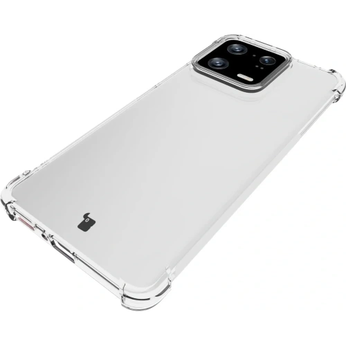 Etui + 2x folia + obiektyw Bizon Case Clear Pack do Xiaomi 13 Pro przezroczyste