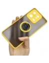 Hurtownia GSM - Bizon Case Hybrid Ring Xiaomi 13 Pro fumuriu cu un cadru galben - BIZ1982 - {ean13} - Hurt