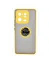 Hurtownia GSM - Bizon Case Hybrid Ring Xiaomi 13 Pro fumuriu cu un cadru galben - BIZ1982 - {ean13} - Hurt