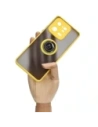 Hurtownia GSM - Bizon Case Hybrid Ring Xiaomi 13 Pro fumuriu cu un cadru galben - BIZ1982 - {ean13} - Hurt