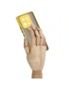 Wholesale Bizon Case Hybrid Ring Xiaomi 13 Pro smoky with a yellow frame - BIZ1982 - {ean13} - Hurt
