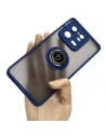 Wholesale Bizon Case Hybrid Ring Xiaomi 13 Pro smoky with a navy blue frame - BIZ1983 - {ean13} - Hurt