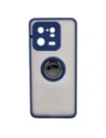 Hurtownia GSM - Bizon Case Hybrid Ring Xiaomi 13 Pro fumuriu cu un cadru albastru închis - BIZ1983 - {ean13} - Hurt