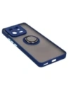 Hurtownia GSM - Bizon Case Hybrid Ring Xiaomi 13 Pro fumuriu cu un cadru albastru închis - BIZ1983 - {ean13} - Hurt