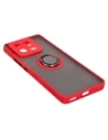 Hurtownia GSM - Bizon Case Hybrid Ring Xiaomi 13 Pro fumuriu cu un cadru roșu - BIZ1984 - {ean13} - Hurt