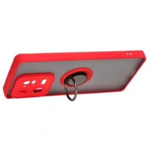 Hurtownia GSM - Bizon Case Hybrid Ring Xiaomi 13 Pro fumuriu cu un cadru roșu - BIZ1984 - {ean13} - Hurt