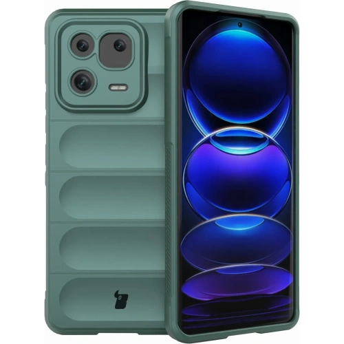 Pancerne etui Bizon Case Tur do Xiaomi 13 Pro ciemnozielone