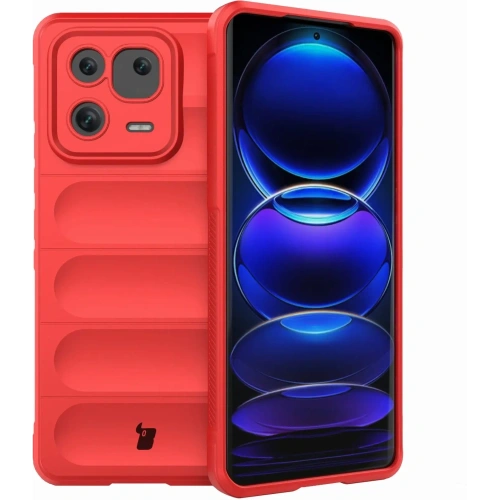 Pancerne etui Bizon Case Tur do Xiaomi 13 Pro czerwone