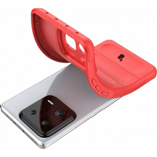 Pancerne etui Bizon Case Tur do Xiaomi 13 Pro czerwone