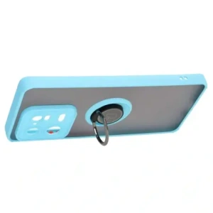 Hurtownia GSM - Bizon Case Hybrid Ring Xiaomi 13 Pro fumuriu cu un cadru de culoare albastru deschis - BIZ1989 - {ean13} - Hurt