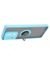 Hurtownia GSM - Etui z uchwytem na palec Bizon Case Hybrid Ring do Xiaomi 13 Pro przydymione z jasnoniebieską ramką - BIZ1989 - {ean13} - Hurt