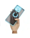 Wholesale Bizon Case Hybrid Ring Xiaomi 13 Pro smoky with a light blue frame - BIZ1989 - {ean13} - Hurt