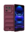 Pancerne etui Bizon Case Tur do Xiaomi 13 Pro ciemnofioletowe
