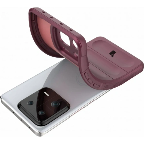 Pancerne etui Bizon Case Tur do Xiaomi 13 Pro ciemnofioletowe