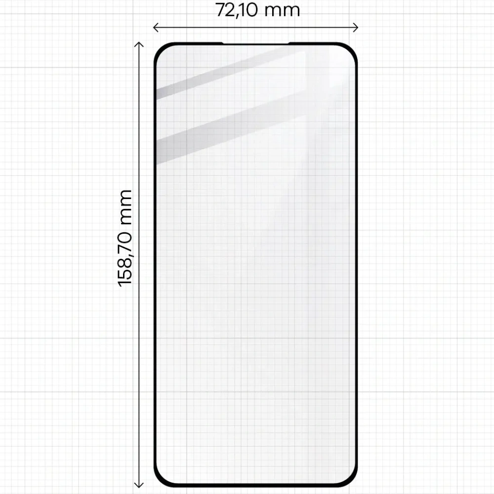 Hurtownia GSM - Bizon Glass Edge Xiaomi 13 Pro schwarz - BIZ1993 - {ean13} - Hurt