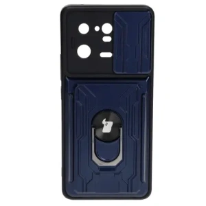 Hurtownia GSM - Bizon Case Camshield Card Slot Ring Xiaomi 13 Pro albastru închis - BIZ1994 - {ean13} - Hurt