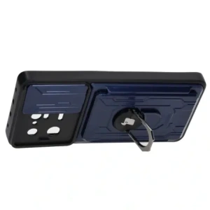 Hurtownia GSM - Bizon Case Camshield Card Slot Ring Xiaomi 13 Pro albastru închis - BIZ1994 - {ean13} - Hurt