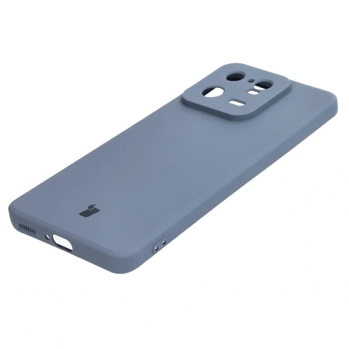 Etui Bizon Case Silicone Sq do Xiaomi 13 Pro szare