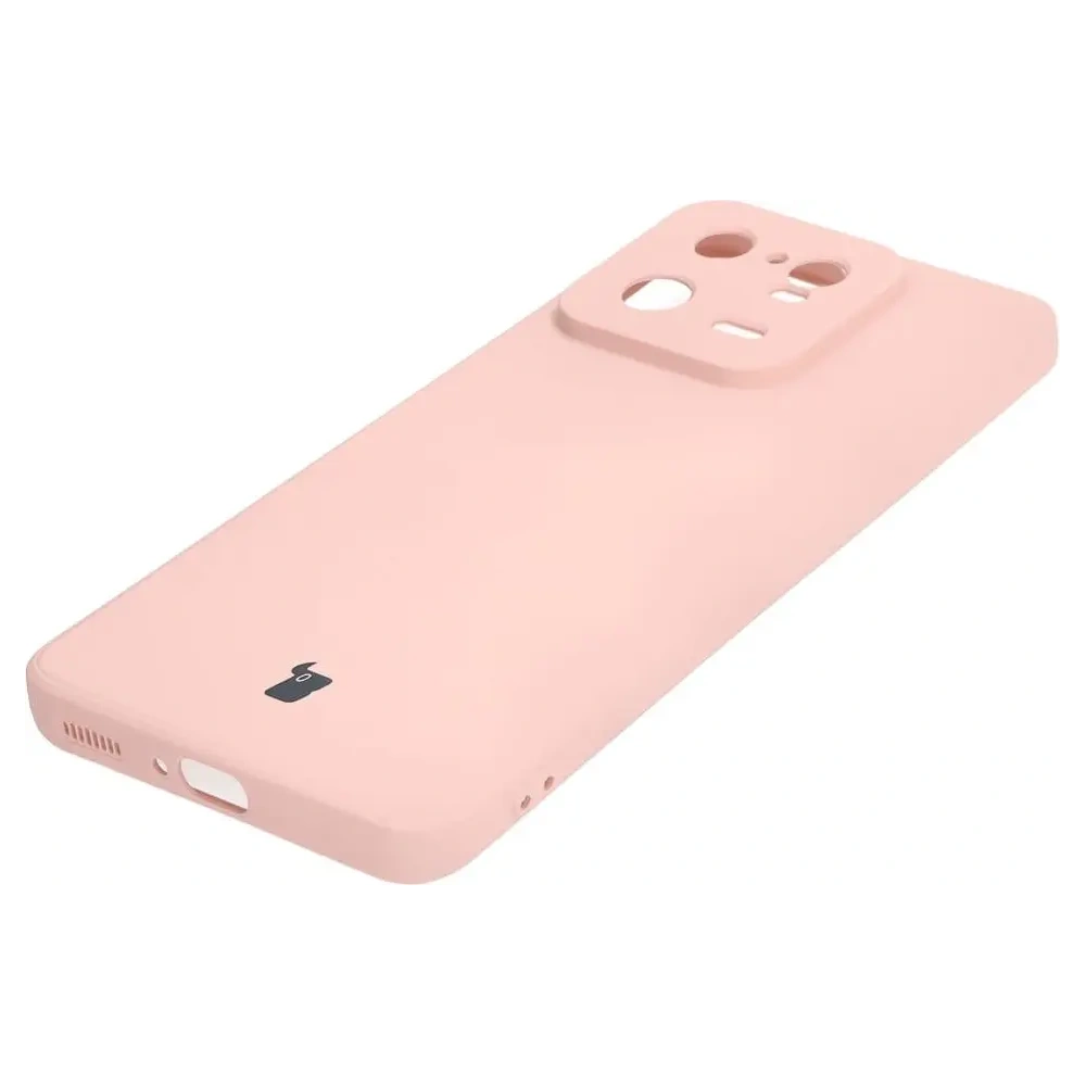 Hurtownia GSM - Etui Bizon Case Silicone Sq do Xiaomi 13 Pro jasnorůžové - BIZ1998 - {ean13} - Hurt