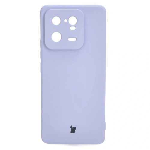 Etui Bizon Case Silicone Sq do Xiaomi 13 Pro jasnofioletowe