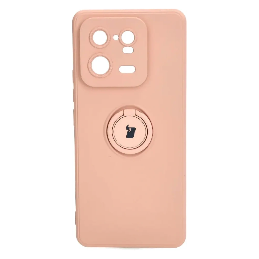 Wholesale Bizon Case Silicone Ring Sq Xiaomi 13 Pro light pink - BIZ2002 - {ean13} - Hurt