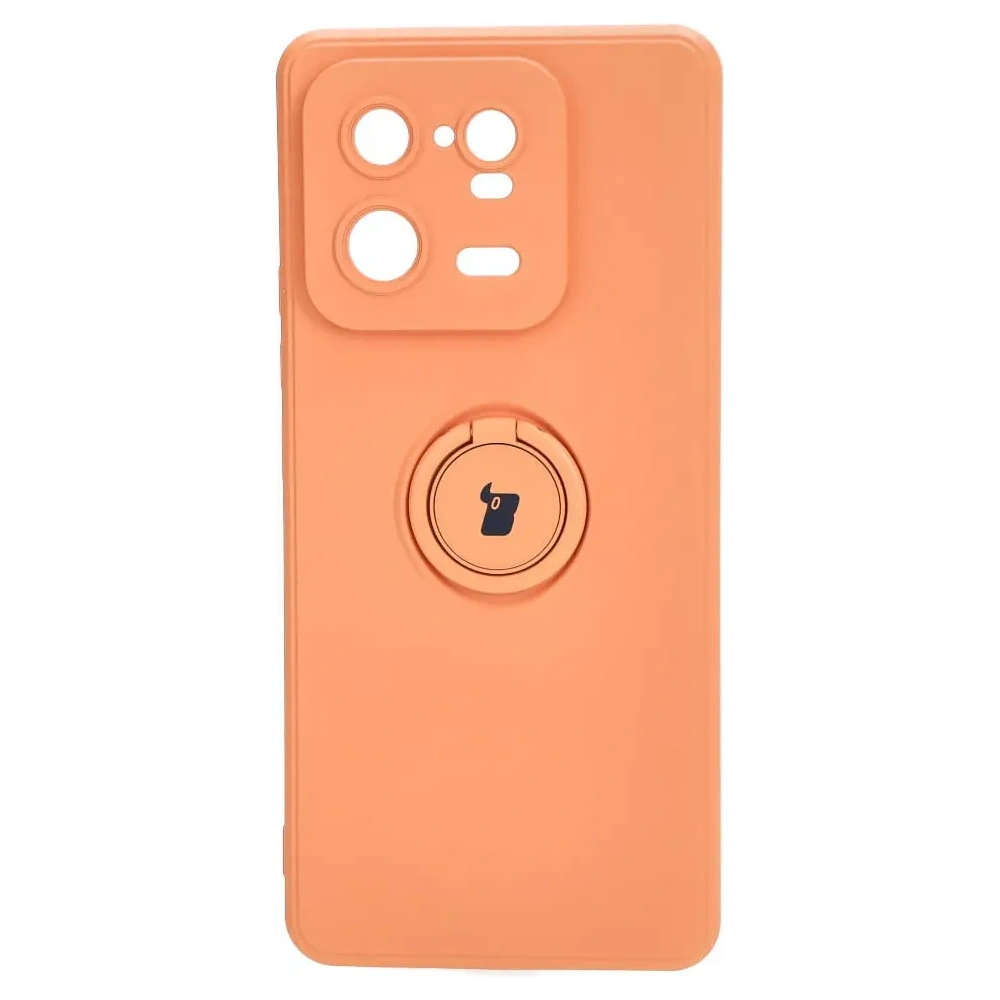 Hurtownia GSM - Bizon Case Silicone Ring Sq Xiaomi 13 Pro portocalie - BIZ2004 - {ean13} - Hurt
