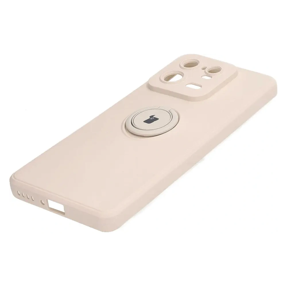 Hurtownia GSM - Etui Bizon Case Silicone Ring Sq do Xiaomi 13 Pro béžové - BIZ2007 - {ean13} - Hurt