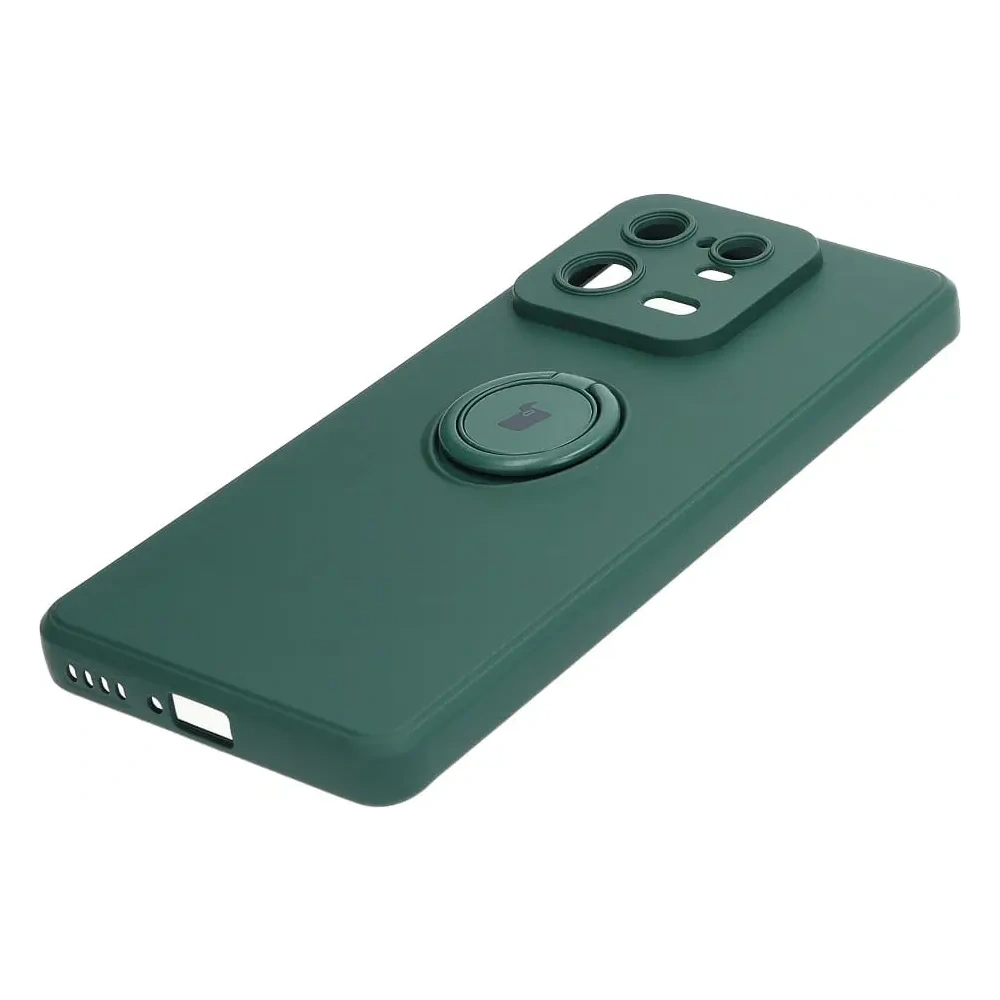 Hurtownia GSM - Etui Bizon Case Silicone Ring Sq do Xiaomi 13 Pro tmavě zelené - BIZ2008 - {ean13} - Hurt