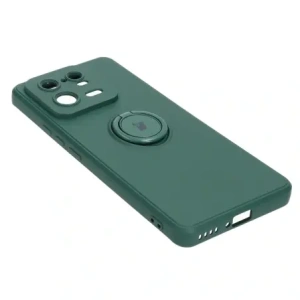 Hurtownia GSM - Bizon Case Silicone Ring Sq Xiaomi 13 Pro verde închis - BIZ2008 - {ean13} - Hurt
