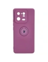 Bizon Case Inel din Silicon Sq Xiaomi 13 Pro violet închis