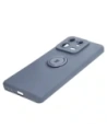 Hurtownia GSM - Etui Bizon Case Silicone Ring Sq do Xiaomi 13 Pro szare - BIZ2010 - {ean13} - Hurt