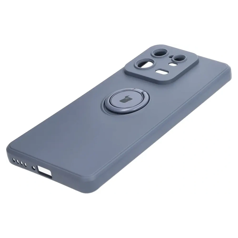 Wholesale Bizon Case Silicone Ring Sq Xiaomi 13 Pro grey - BIZ2010 - {ean13} - Hurt