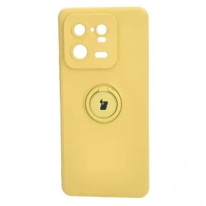 Hurtownia GSM - Bizon Case Silicone Ring Sq Xiaomi 13 Pro galben - BIZ2016 - {ean13} - Hurt