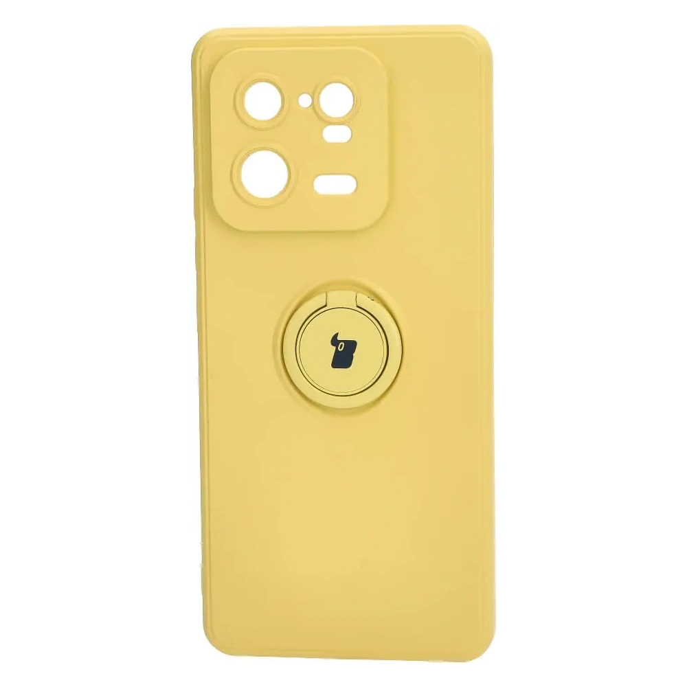 Hurtownia GSM - Etui Bizon Case Silicone Ring Sq do Xiaomi 13 Pro žluté - BIZ2016 - {ean13} - Hurt