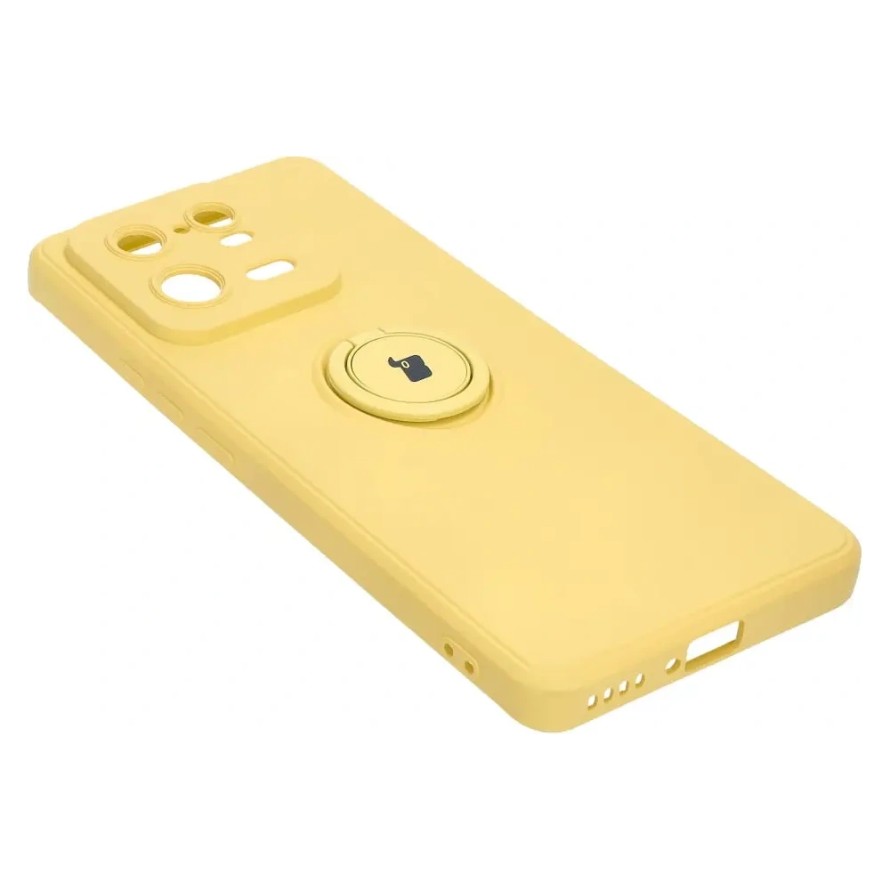 Hurtownia GSM - Etui Bizon Case Silicone Ring Sq do Xiaomi 13 Pro žluté - BIZ2016 - {ean13} - Hurt