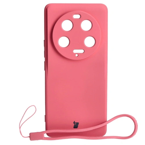 Etui Bizon Case Silicone Sq do Xiaomi 13 Ultra brudny róż