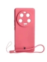 Etui Bizon Case Silicone Sq do Xiaomi 13 Ultra brudny róż