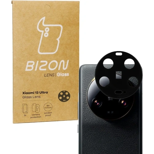 Szkło na aparat Bizon Glass Lens do Xiaomi 13 Ultra [2 PACK]