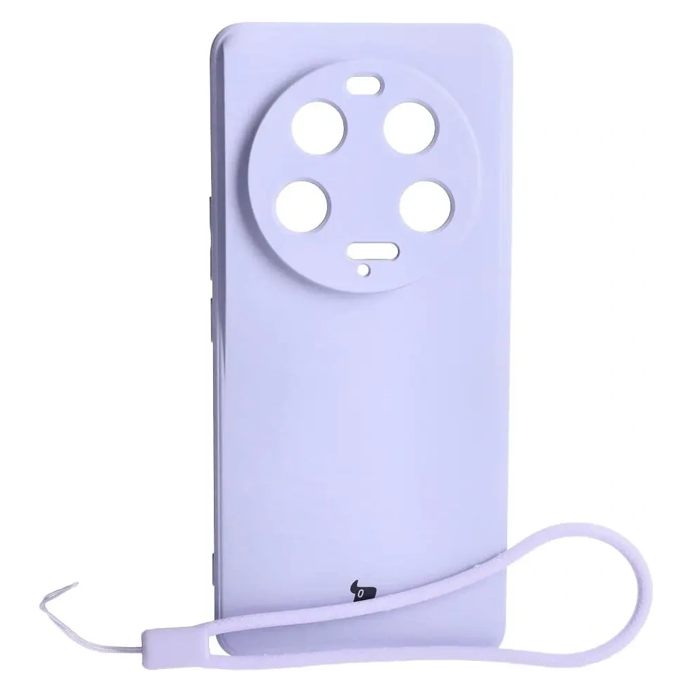 Hurtownia GSM - Caz de silicon Bizon Sq Xiaomi 13 Ultra mov deschis - BIZ2023 - {ean13} - Hurt
