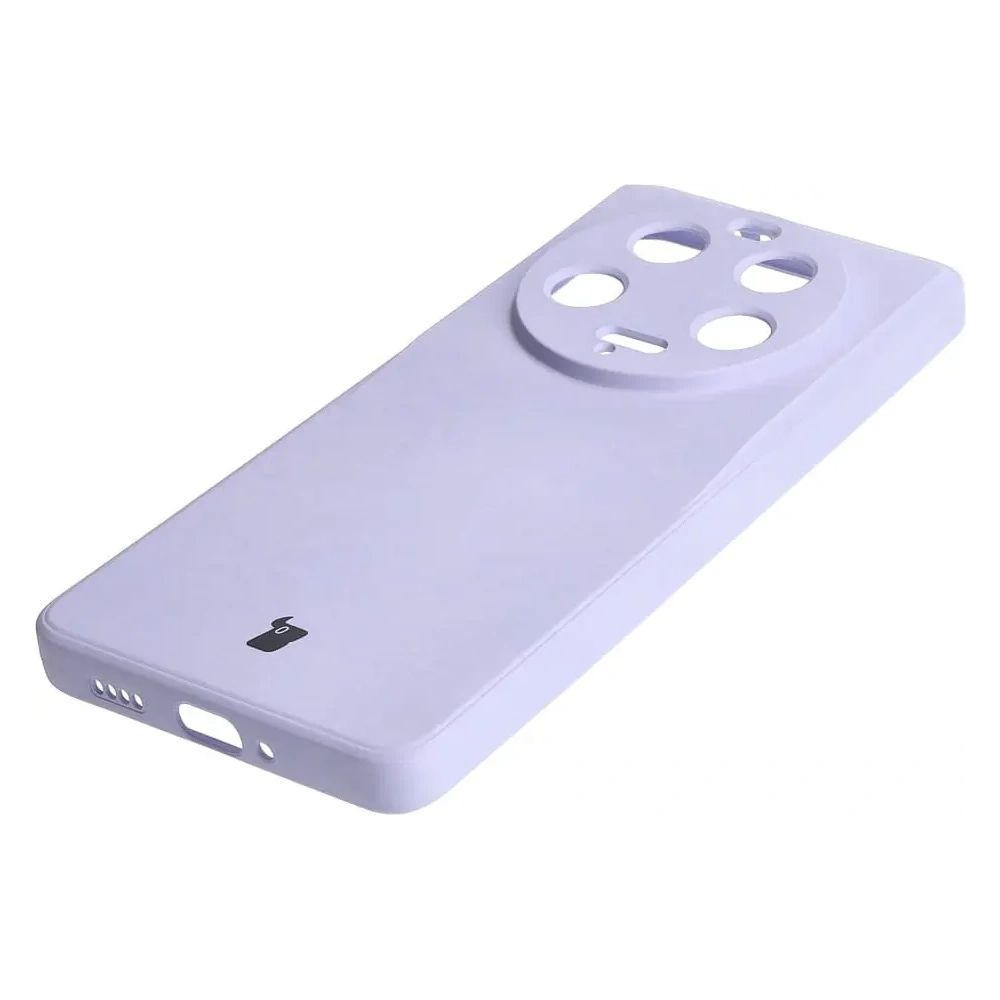 Hurtownia GSM - Caz de silicon Bizon Sq Xiaomi 13 Ultra mov deschis - BIZ2023 - {ean13} - Hurt